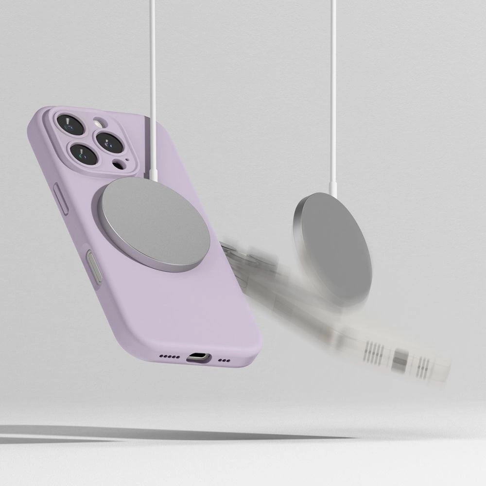 Ringke Silicone MagSafe iPhone 16 Pro Max Case - Purpleeng