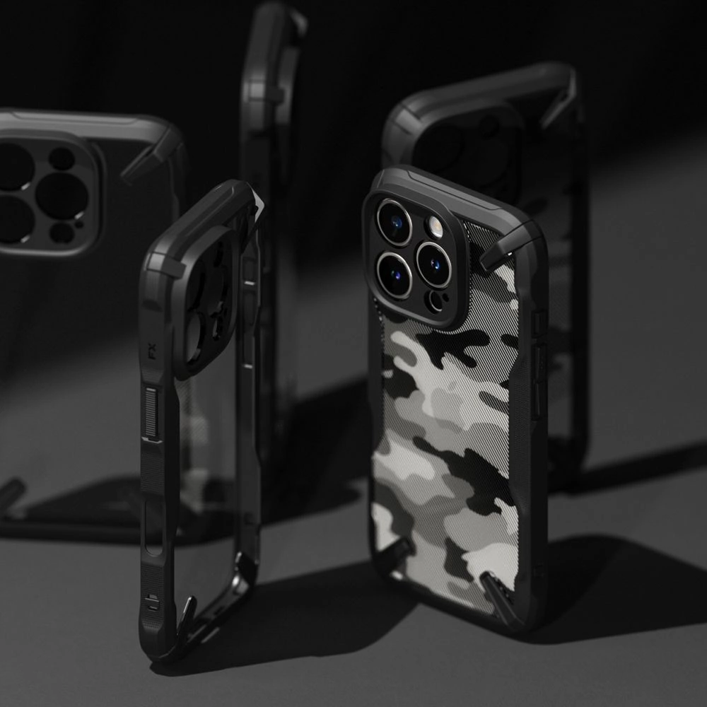 Ringke Fusion X iPhone 16 Pro Case - Blackeng
