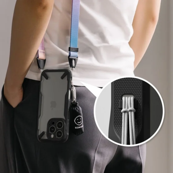 Ringke Fusion X iPhone 16 Pro Case - Blackeng