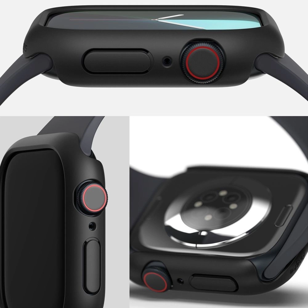 Ringke Slim 2-pack Case for Apple Watch 10 42mm - Clear and Matte Blackeng