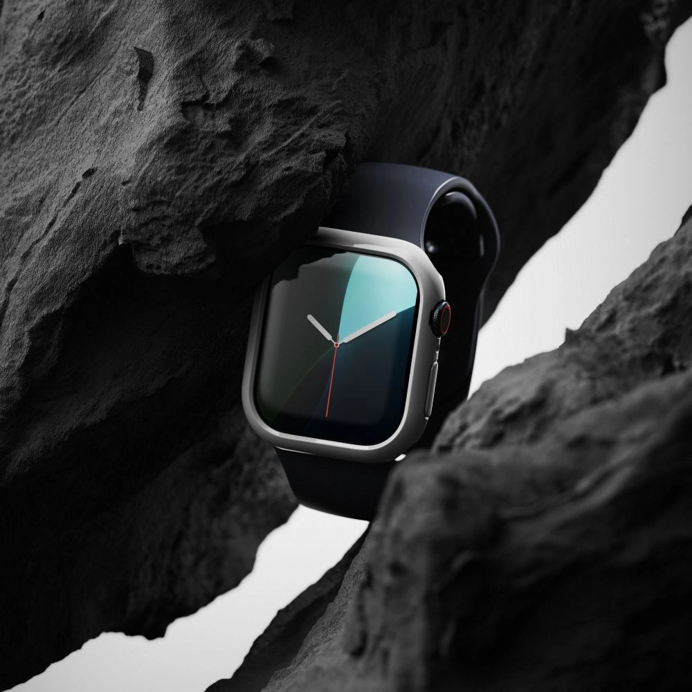 Ringke Slim 2-pack Case for Apple Watch 10 46mm - Clear and Matte Blackeng
