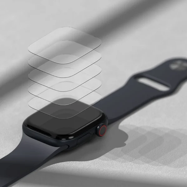 Ringke Dual Easy 3-pack protective foil for Apple Watch 10 46 mmeng