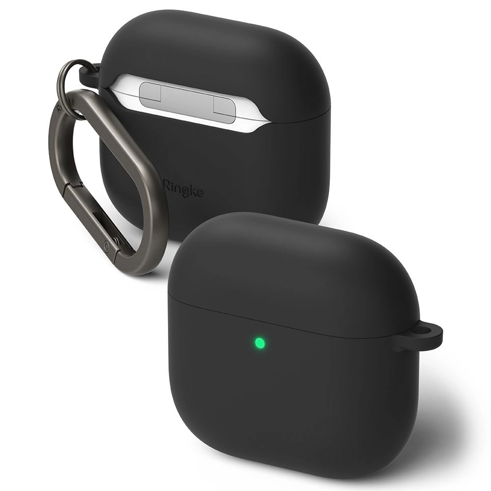 Ringke Silicone Case for Apple AirPods 4 - Blackeng