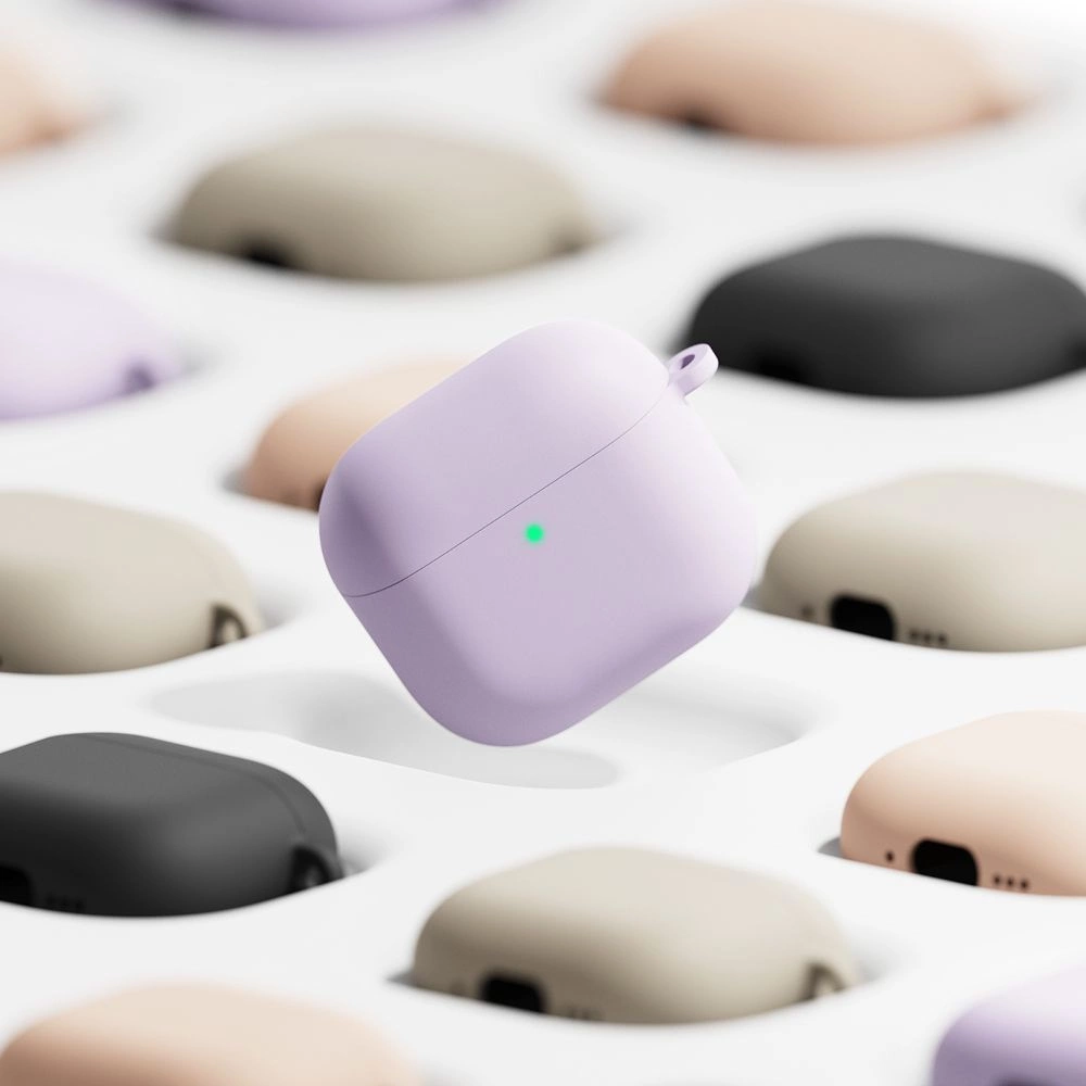 Ringke Silicone Case for Apple AirPods 4 - Purpleeng