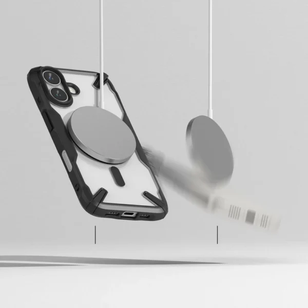 Ringke Fusion X MagSafe Case for Iphone 16 - Blackeng