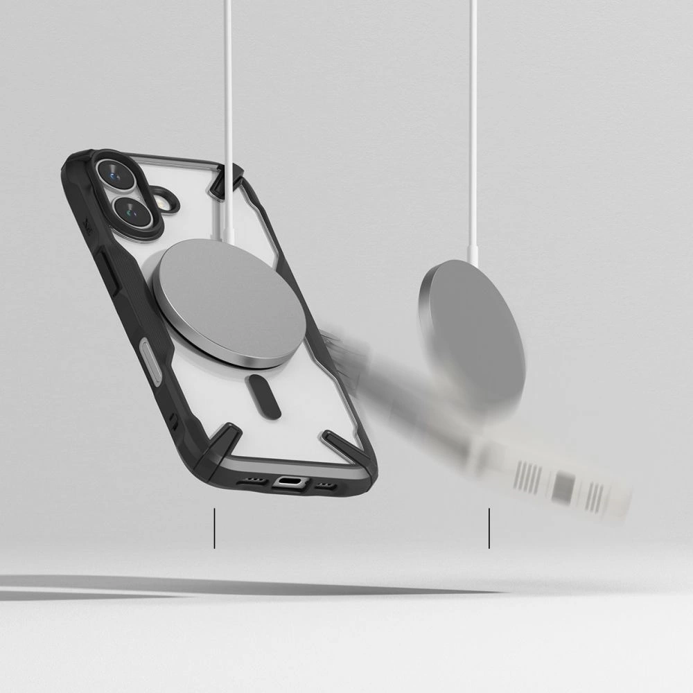 Ringke Fusion X MagSafe Case for Iphone 16 - Blackeng