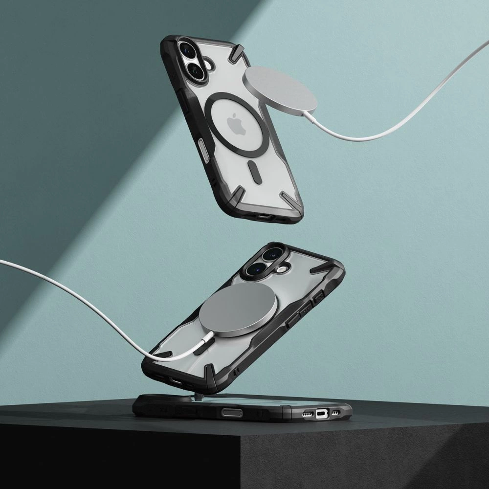 Ringke Fusion X MagSafe Case for Iphone 16 - Blackeng
