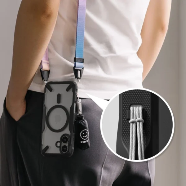 Ringke Fusion X MagSafe Case for Iphone 16 - Blackeng