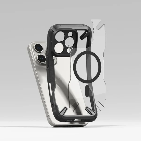 Ringke Fusion X MagSafe Case for Iphone 16 Pro - Blackeng