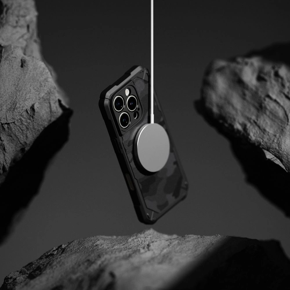 Ringke Rugged Gear MagSafe iPhone 16 Pro Max Case - Blackeng