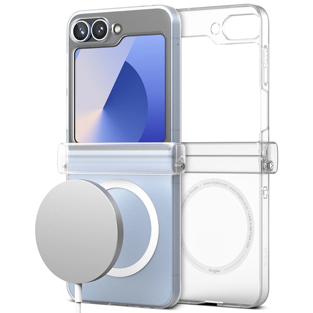 Ringke Slim Hinge MagSafe Case for Samsung Galaxy Z Flip 6 - Clear Matteeng