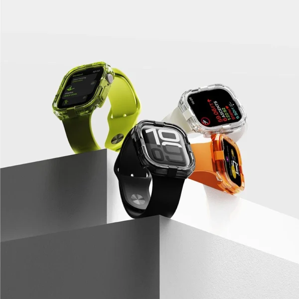 Ringke Fusion Bumper Case for Apple Watch 10 46mm - Blackeng