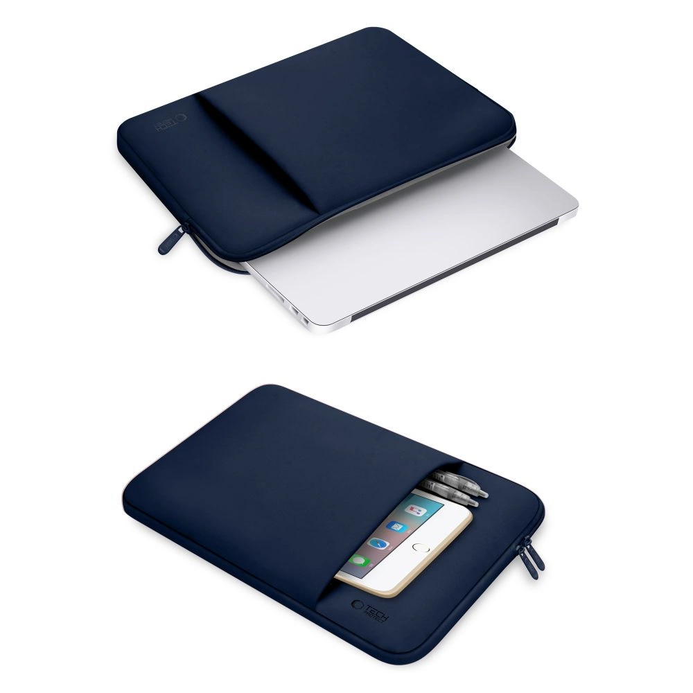 Tech-Protect Neoprene Laptop Case 14" - Navy Blueeng