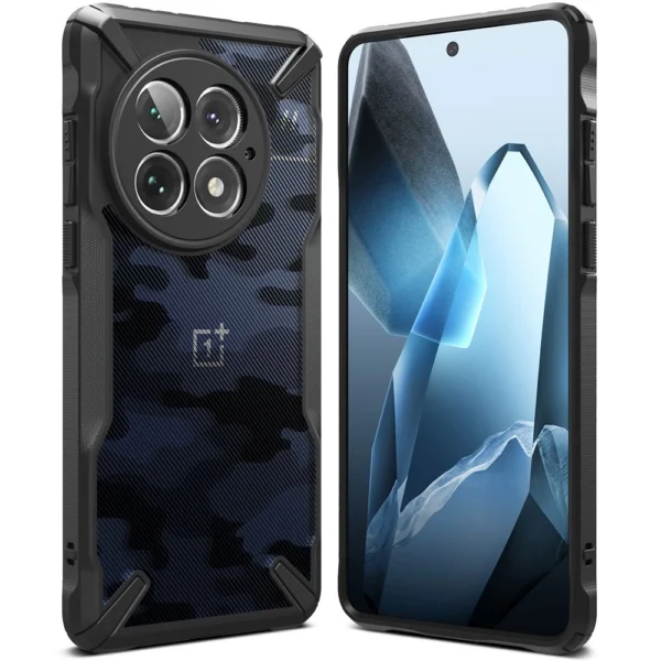 Ringke Fusion X Case for Oneplus 13 - Black Camoeng