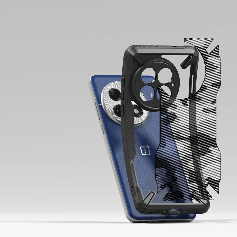 Ringke Fusion X Case for Oneplus 13 - Black Camoeng