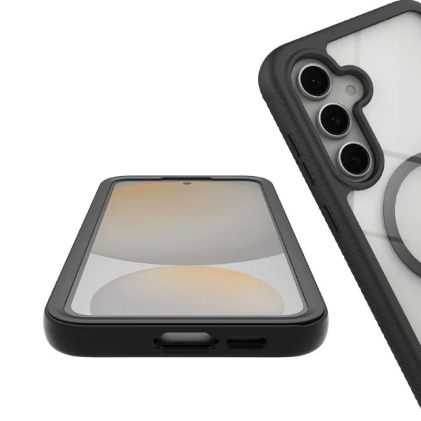 Tech-Protect Defense MagSafe Case for Samsung Galaxy S25 - Blackeng