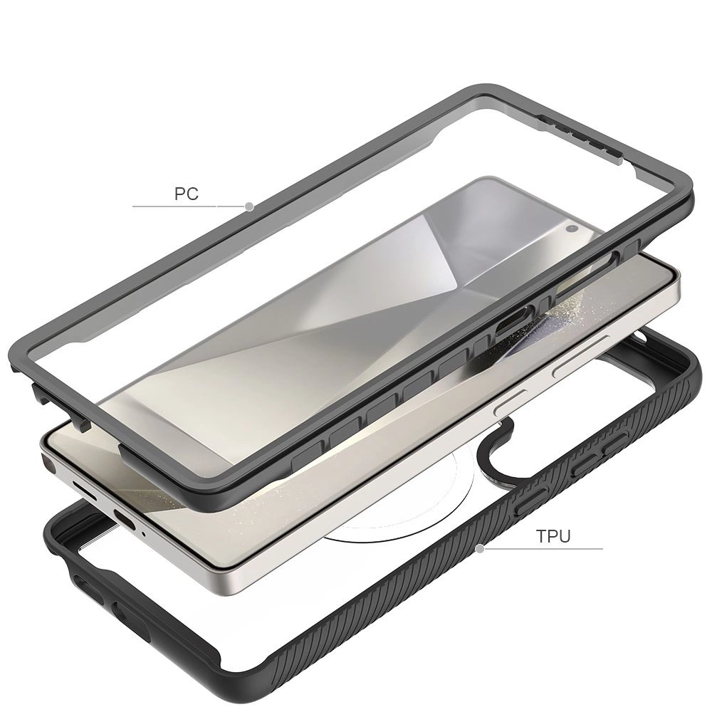 Tech-Protect Defense MagSafe Case for Samsung Galaxy S25 Ultra - Blackeng