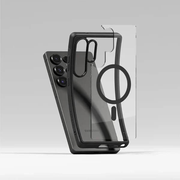 Ringke Fusion Bold MagSafe Case for Samsung Galaxy S25 Ultra - Blackeng