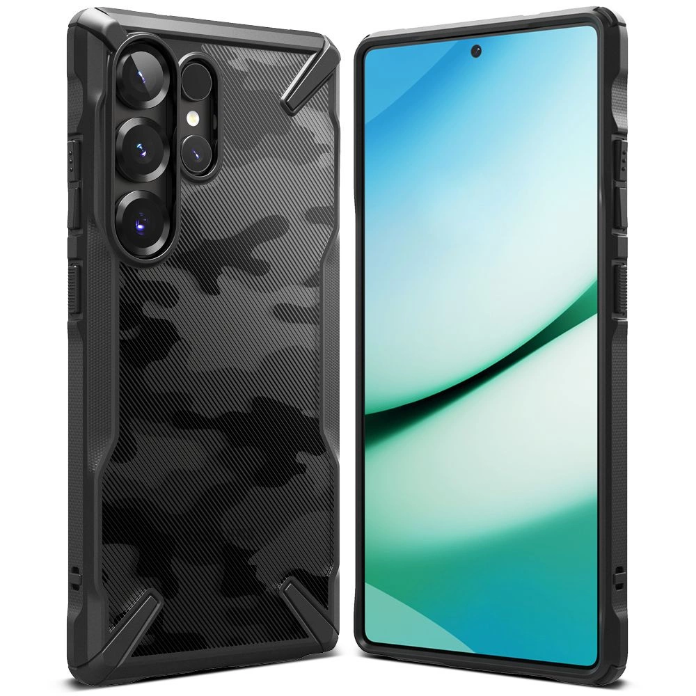 Ringke Fusion X Case for Samsung Galaxy S25 Ultra - Black Camoeng