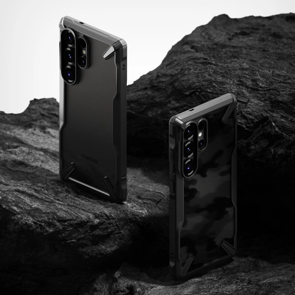 Ringke Fusion X Case for Samsung Galaxy S25 Ultra - Black Camoeng