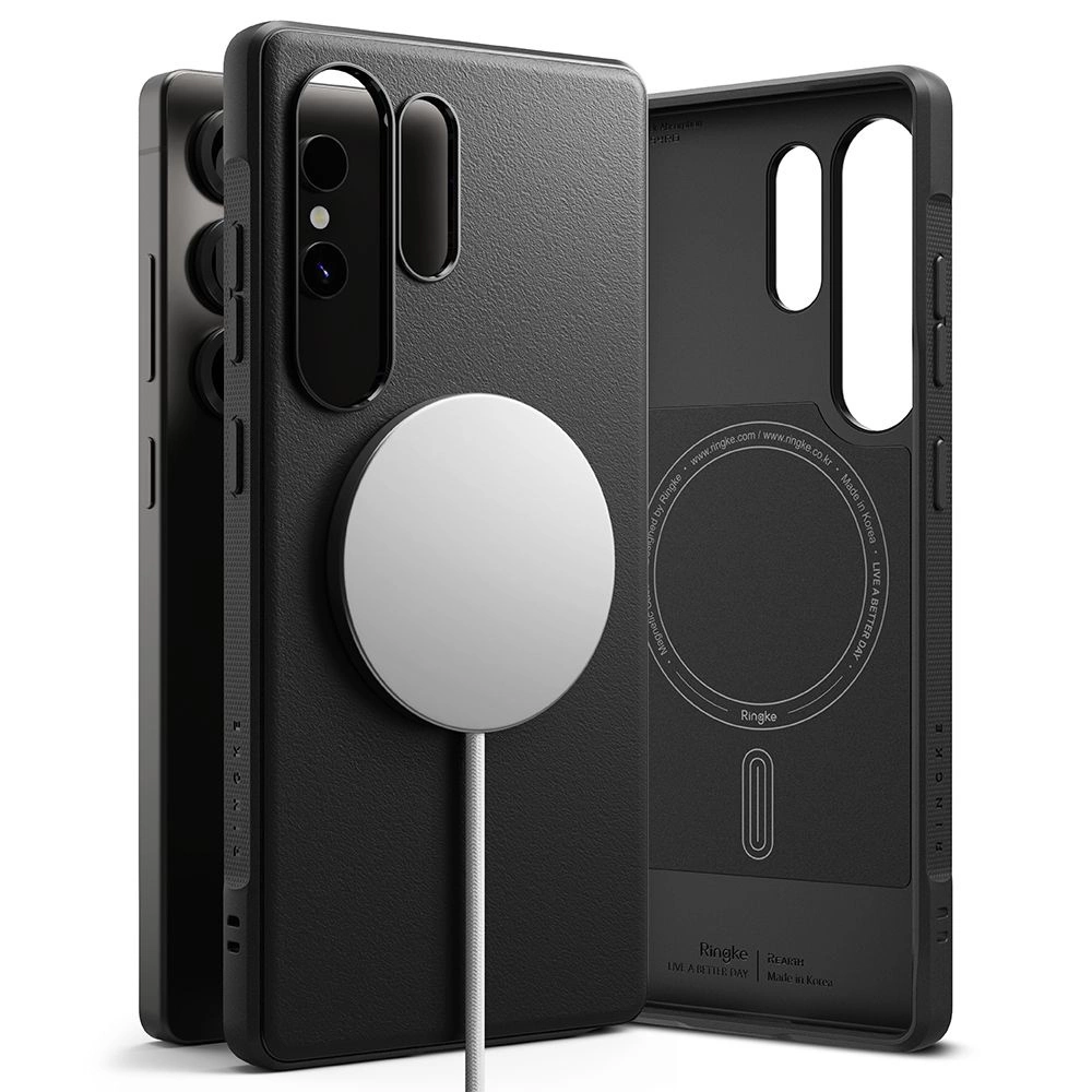 Ringke Onyx MagSafe Case for Samsung Galaxy S25 Ultra - Blackeng