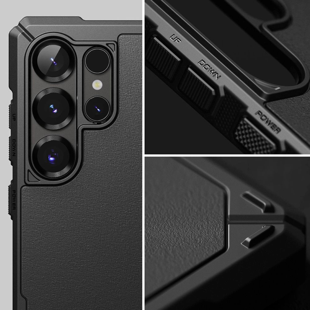 Ringke Rugged Gear Case for Samsung Galaxy S25 Ultra - Blackeng