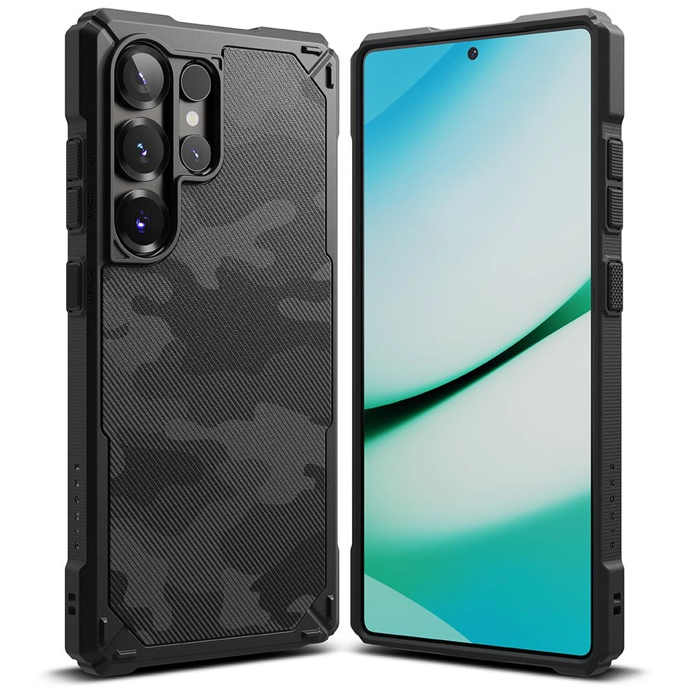 Ringke Rugged Gear Case for Samsung Galaxy S25 Ultra - Black Camoeng