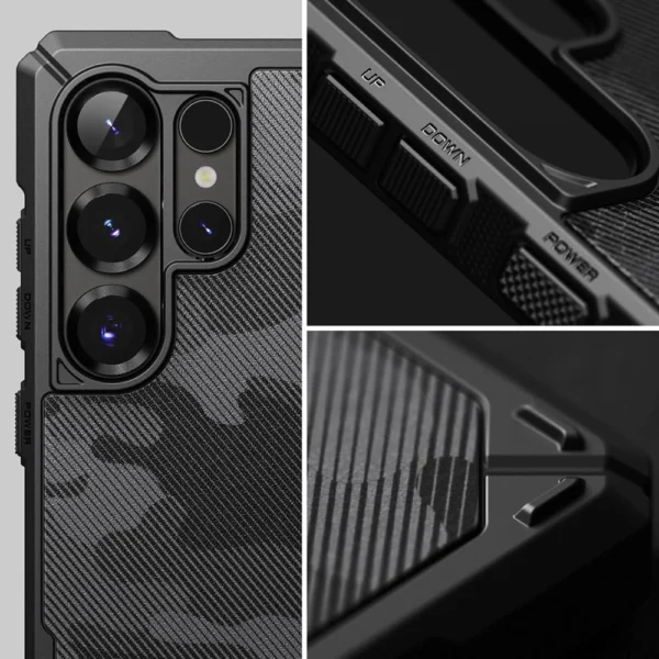Ringke Rugged Gear Case for Samsung Galaxy S25 Ultra - Black Camoeng