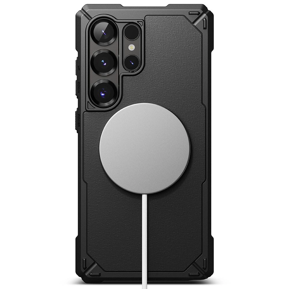 Ringke Rugged Gear MagSafe Case for Samsung Galaxy S25 Ultra - Blackeng