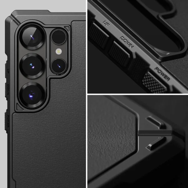 Ringke Rugged Gear MagSafe Case for Samsung Galaxy S25 Ultra - Blackeng