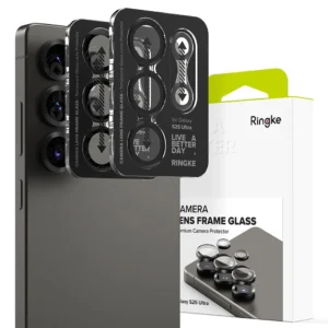 Ringke Camera Frame Protector 2-pack for Samsung Galaxy S25 Ultra - Blackeng