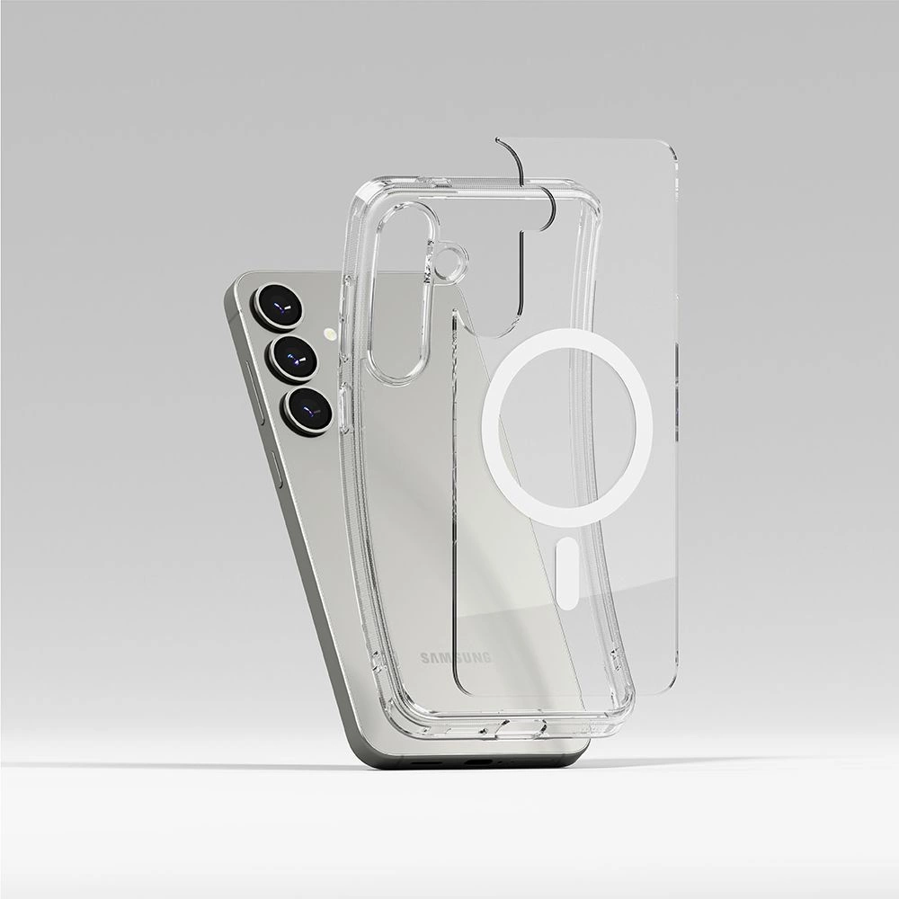 Ringke Fusion MagSafe Case for Samsung Galaxy S25+ - Cleareng
