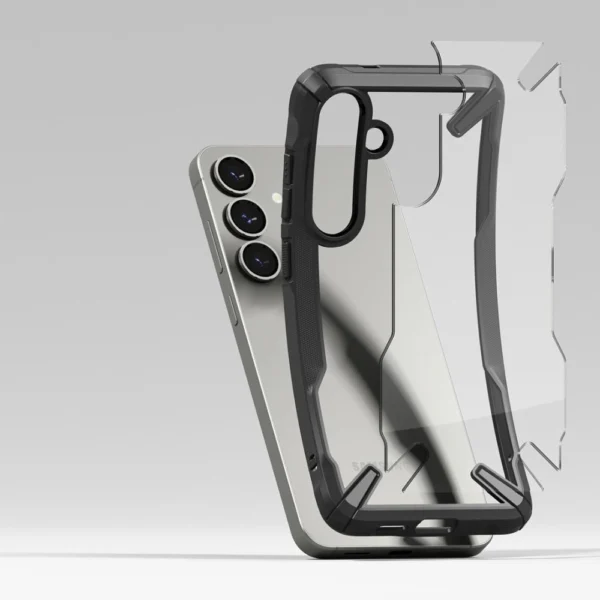 Ringke Fusion X Case for Samsung Galaxy S25+ - Blackeng