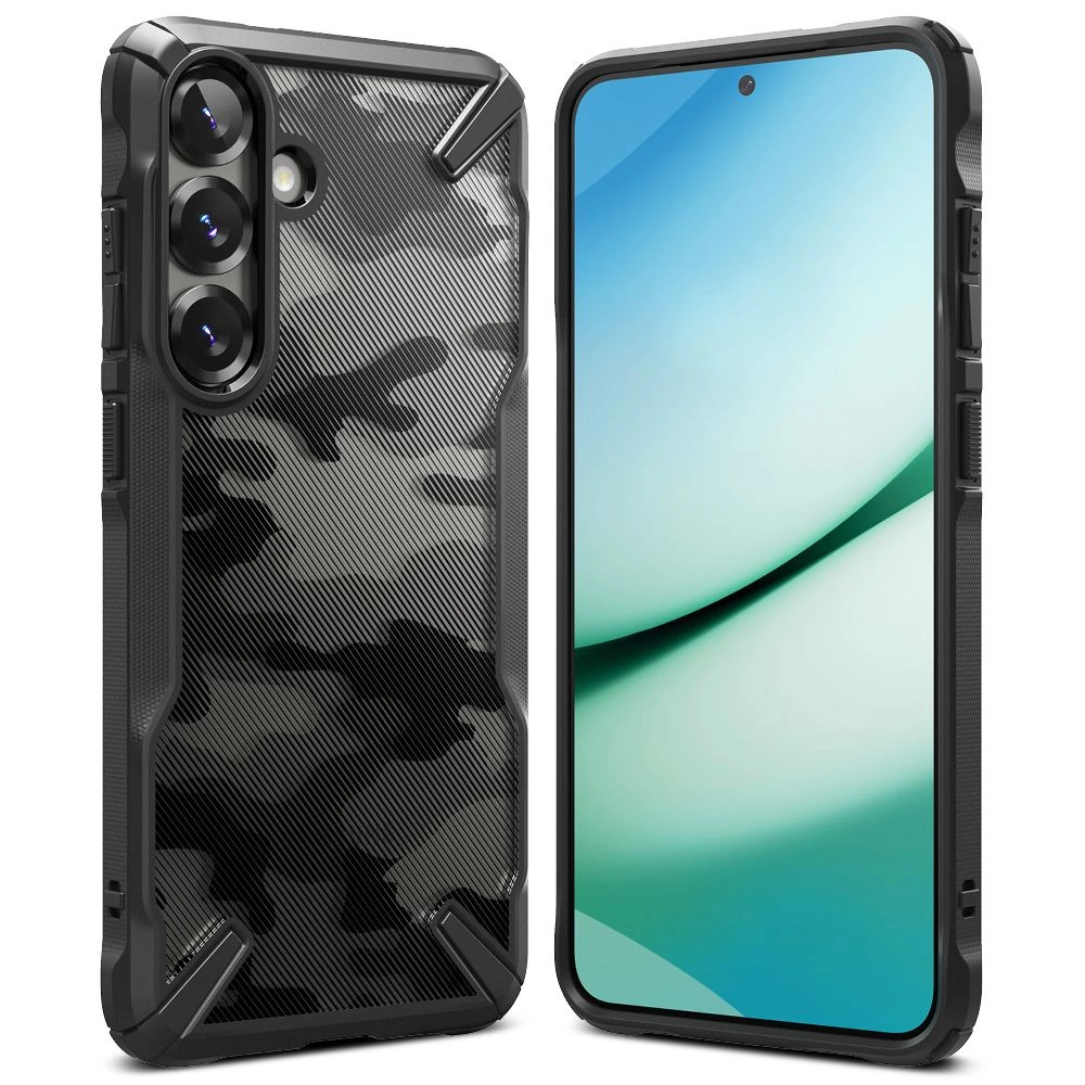 Ringke Fusion X Case for Samsung Galaxy S25+ - Black Camoeng
