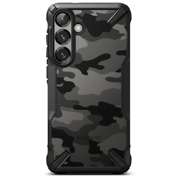 Ringke Fusion X Case for Samsung Galaxy S25+ - Black Camoeng