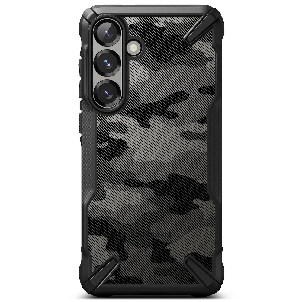 Ringke Fusion X Case for Samsung Galaxy S25+ - Black Camoeng