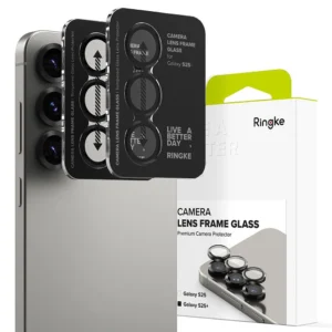 Ringke Camera Frame Protector 2-pack for Samsung Galaxy S25+ Ultra - Blackeng