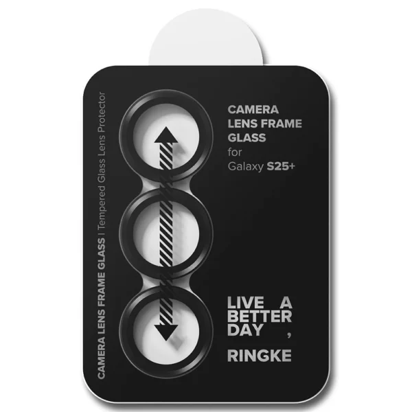 Ringke Camera Frame Protector 2-pack for Samsung Galaxy S25+ Ultra - Blackeng