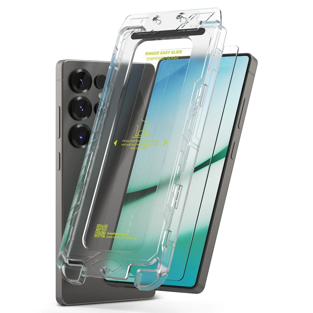 Ringke Easy Slide 2-pack tempered glass for Samsung Galaxy S25 Ultraeng