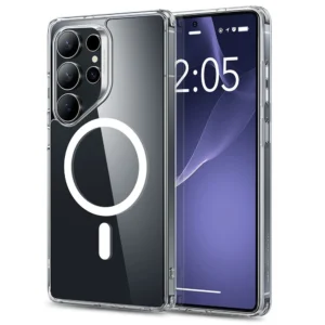 ESR Classic Hybrid Halolock MagSafe Case for Samsung Galaxy S25 Ultra - Cleareng