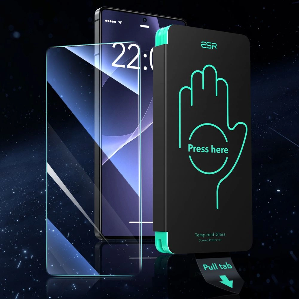 ESR Tempered Glass 2-pack for Samsung Galaxy S25 Ultra - transparenteng