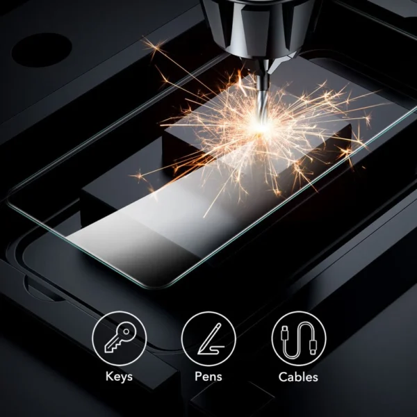 ESR Tempered Glass 2-pack for Samsung Galaxy S25 Ultra - transparenteng
