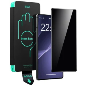 ESR Tempered Glass Privacy Glass on Samsung Galaxy S25 Ultraeng