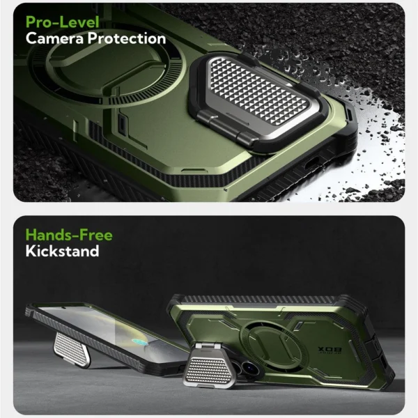 Supcase IBLSN Armorbox Mag Case for Samsung Galaxy S25 - Oliveeng