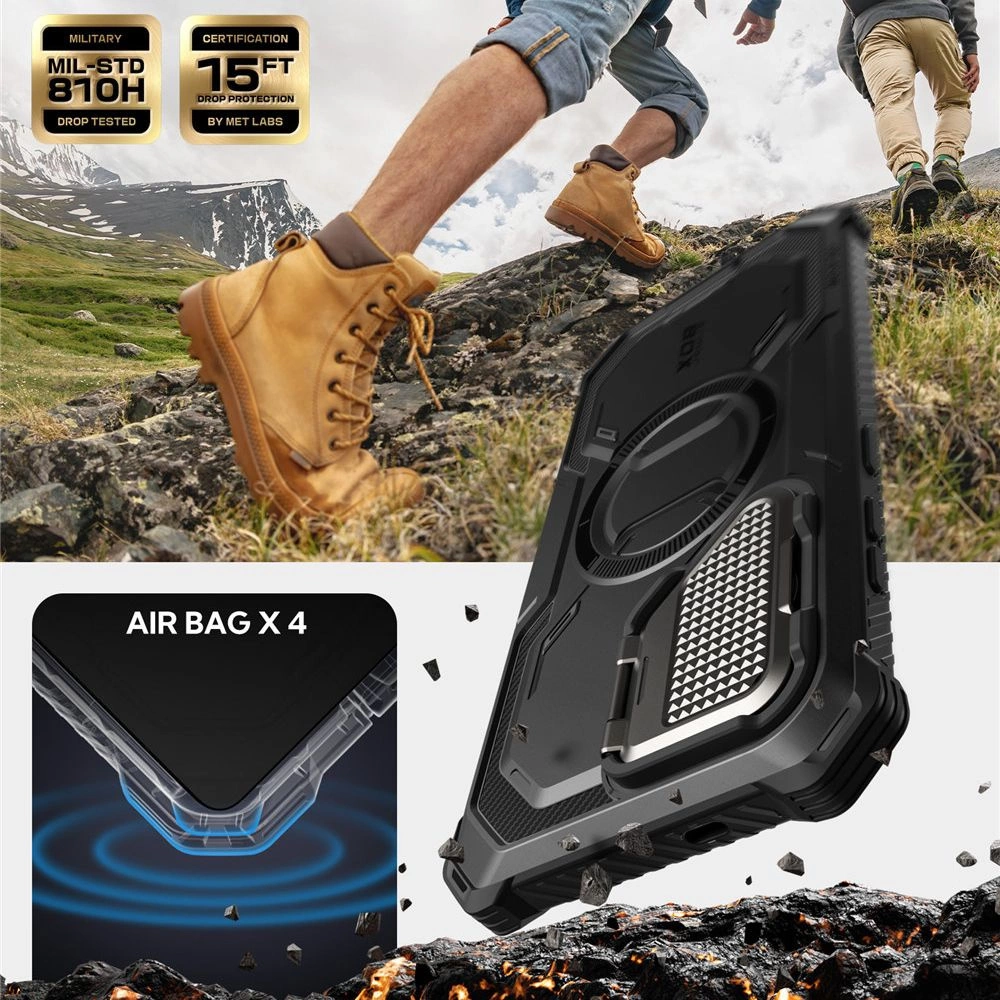 Supcase IBLSN Armorbox Mag Case for Samsung Galaxy S25+ - Blackeng