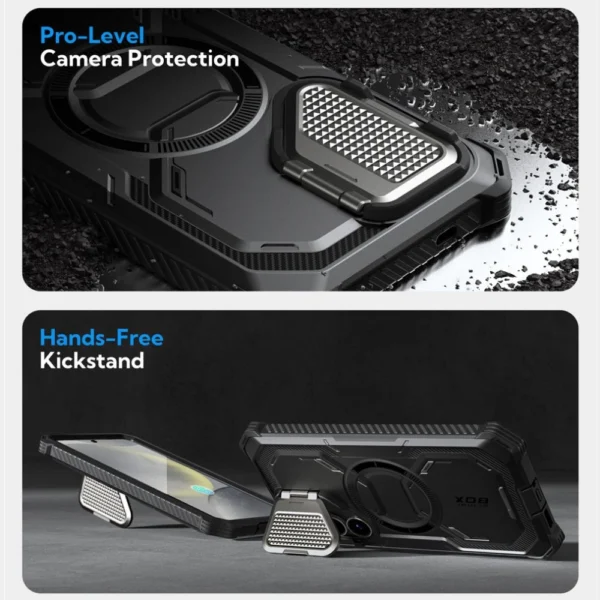 Supcase IBLSN Armorbox Mag Case for Samsung Galaxy S25+ - Blackeng