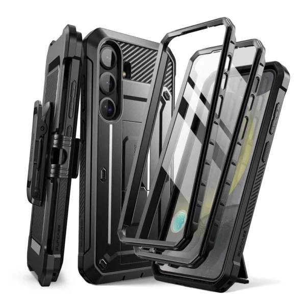 Supcase Unicorn Beetle Pro 2-set Case for Samsung Galaxy S25+ - Blackeng