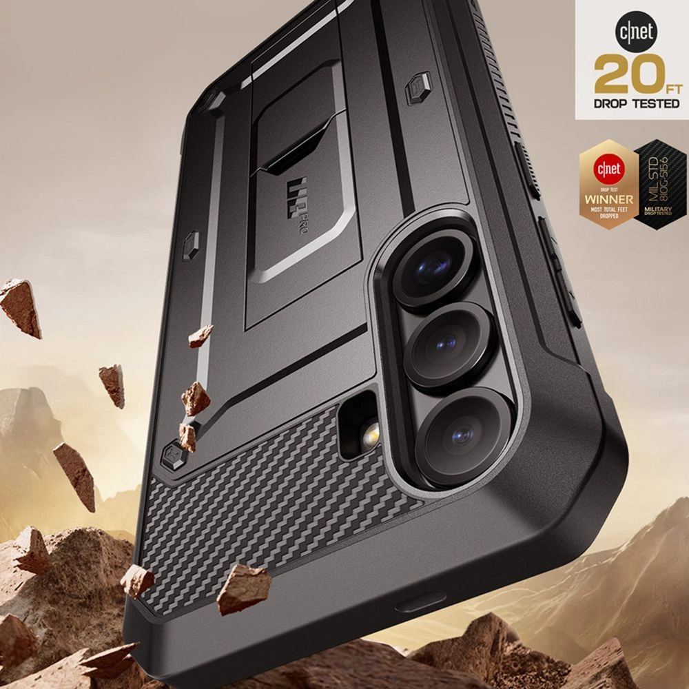 Supcase Unicorn Beetle Pro 2-set Case for Samsung Galaxy S25+ - Blackeng