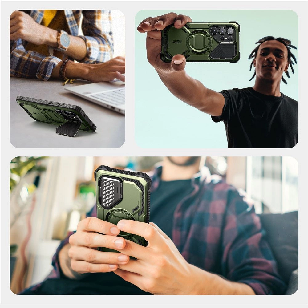 Supcase IBLSN Armorbox Mag Case for Samsung Galaxy S25 Ultra - Oliveeng