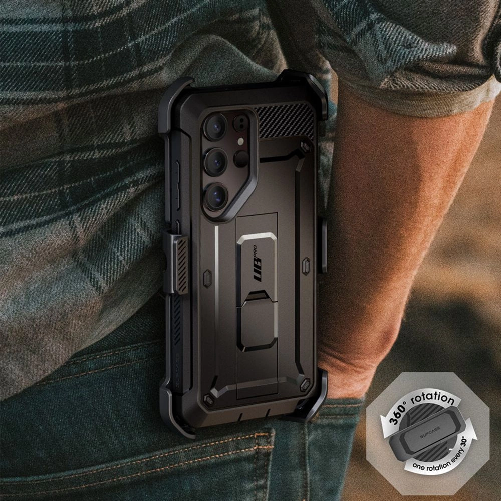 Supcase Unicorn Beetle Pro Case for Samsung Galaxy S25 Ultra - Blackeng